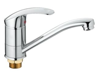 Смеситель для кухни Haiba HB4521-2 хром